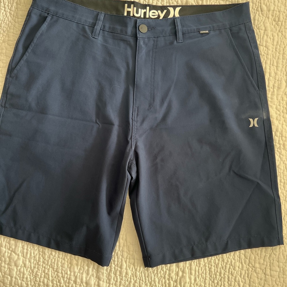 Hurley Men's Deep Blue Hybrid Shorts